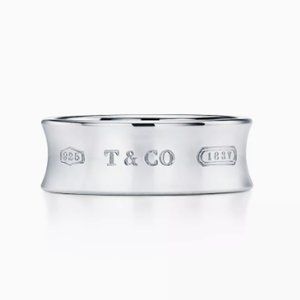 Tiffany's 1837 Ring in Silver